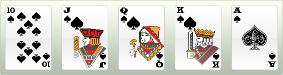 ロイヤルストレートフラッシュ ロイヤルストレートフラッシュ