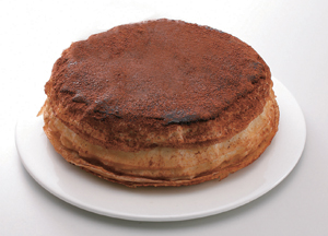 ドゥリエールチョコミルクレープ