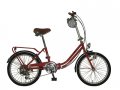 MICHIKO LONDON 20インチ折畳自転車 外装6段 MLK-206-7