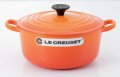 ル・クルーゼ ココット・ロンド(20cm)オレンジ 