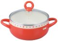 チャオ両手鍋(20cm)トマトレッド